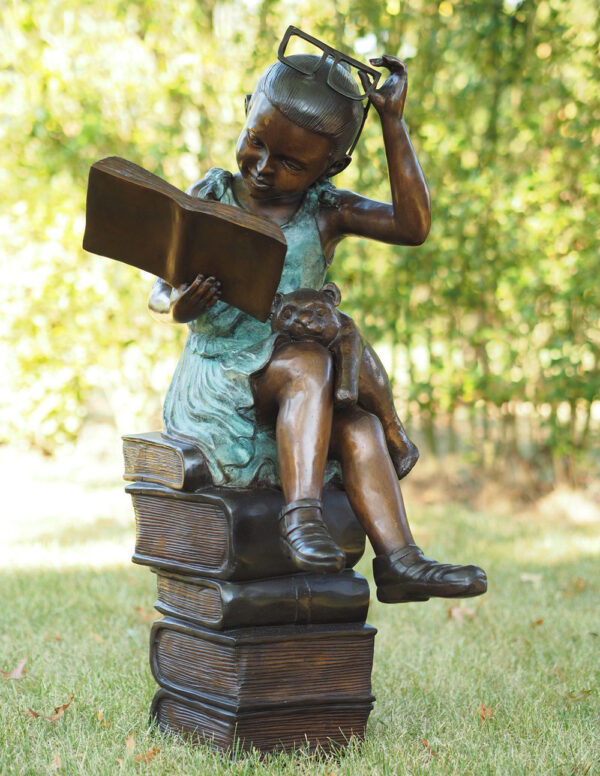 Fine Cast Bronze Sculpture Academic Girl 1 | Avant Garden Bronzes