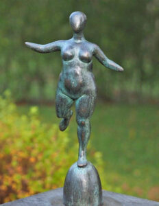 FIWO 46 Bronze Sculpture Nouveau Nude Characterful 41cm | Avant Garden Bronzes