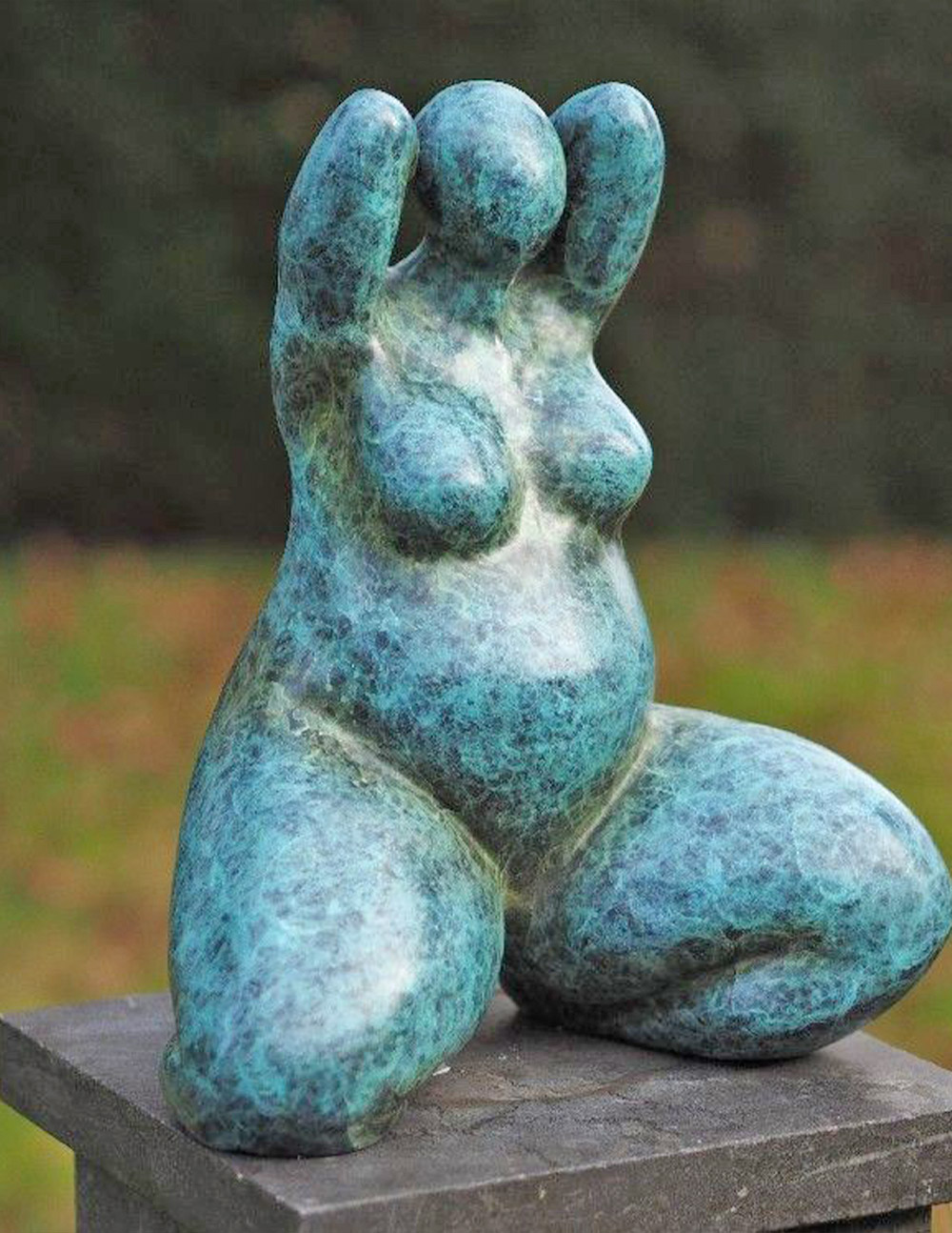 FIWO 48 Bronze Sculpture Belle Donna Nouveau Nude Lady 32cm 1 | Avant Garden