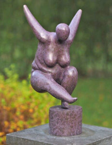 FIWO 49 Bronze Sculpture Belle Rose Nouveau Nude Lady 36cm 1 | Avant Garden Bronzes