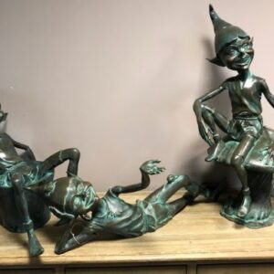 Garden Goblins Bronze Sculptures 1 | Avant Garden Bronzes