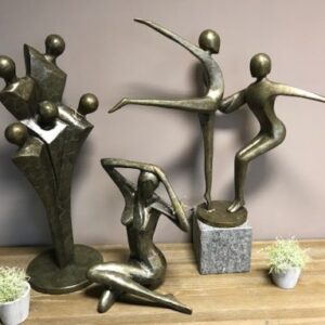 Dancing Desire Modern Bronze Sculpture Unique Anniversary Gift MO 1 4 | Avant Garden Bronzes