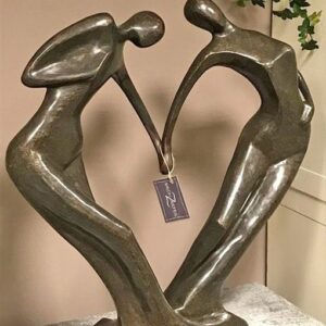 Modern Forever Lovers 61cm Bronze Sculpture Ideal Anniversary Gift MO 7 5 | Avant Garden Bronzes