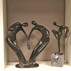 Modern Forever Lovers 61cm Bronze Sculpture Ideal Anniversary Gift MO 7 3 | Avant Garden Bronzes