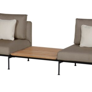 Layout Companion Set Low Arms Deep Seating Lounge Carbon Beige by Barlow Tyrie (1) | Avant Garden