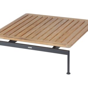 Layout 80 Low Table Square with Teak Top by Barlow Tyrie (1) | Avant Garden
