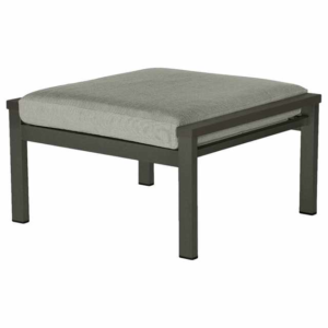 Equinox Carbon Ottoman Powder Coated Deep Seating Lounge by Barlow Tyrie (1) | Avant Garden