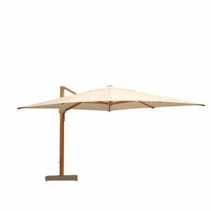 Napoli 4m Cantilever Parasol Canvas Coloured Canopy by Barlow Tyrie (1) | Avant Garden
