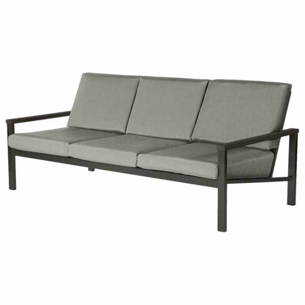 Equinox Carbon Three Seater Settee Deep Seating Lounge by Barlow Tyrie (1) | Avant Garden