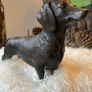 Dachshund Puppy Sausage Dog Bronze Sculpture DO 23 7 | Avant Garden Bronzes