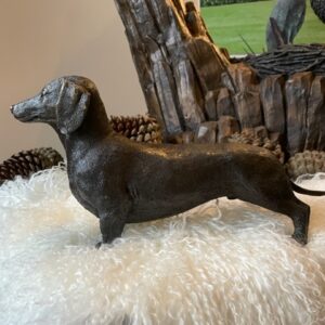 Dachshund Sausage Dog Bronze Sculpture 4 | Avant Garden Bronzes