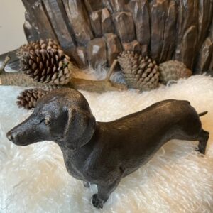 Dachshund Sausage Dog Bronze Sculpture 5 | Avant Garden Bronzes