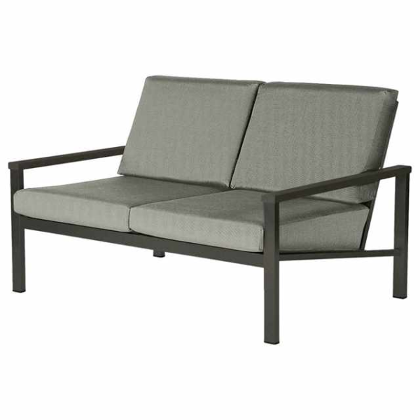Equinox Carbon Two Seater Settee Deep Seating by Barlow Tyrie (1) | Avant Garden