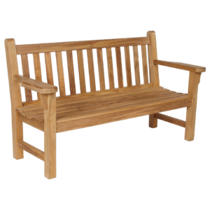 London Bench 150 Solid Teak Garden Seat by Barlow Tyrie (1) | Avant Garden