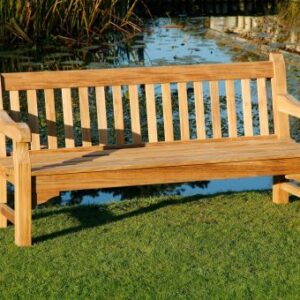 Rothesay 180 Seat Solid Teak Garden Bench by Barlow Tyrie 2 | Avant Garden