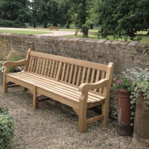 Rothesay 240 Seat Solid Teak Garden Bench by Barlow Tyrie 2 | Avant Garden
