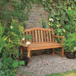 Waveney 120 Seat Solid Teak Garden Bench by Barlow Tyrie 2 | Avant Garden