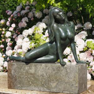 Bronze Stunning Bonito Nude Lady Sculpture 2