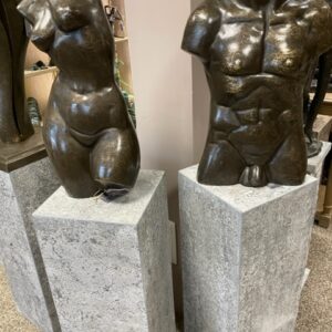 Female & Male Busts Bronze Sculptures 1 | Avant Garden Bronzes