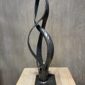 Modern Swirl Bronze Sculpture 42cm 2 | Avant Garden Bronzes