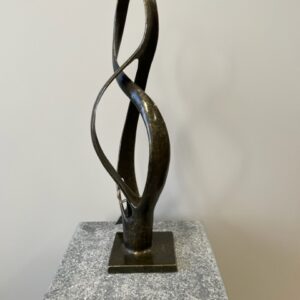 Modern Swirl Bronze Sculpture 42cm 6 | Avant Garden Bronzes