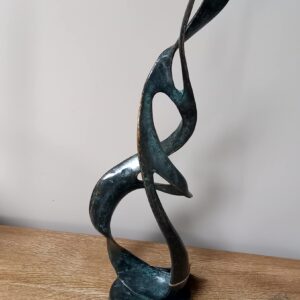 Twirl Modern Art Design Exquisite Bronze Sculpture 49cm MO 59 1 | Avant Garden Bronzes