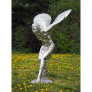 XL Spirit of Ecstasy Silver Lady Bronze Sculpture MO 31 1 | Avant Garden Bronzes