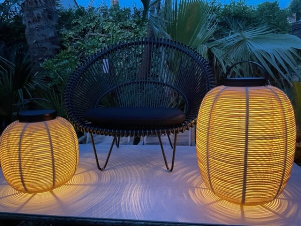 Tika Camel Small Solar Powered Lantern Outdoor Garden Lighting by Vincent Sheppard 1 | Avant Garden Bronzes