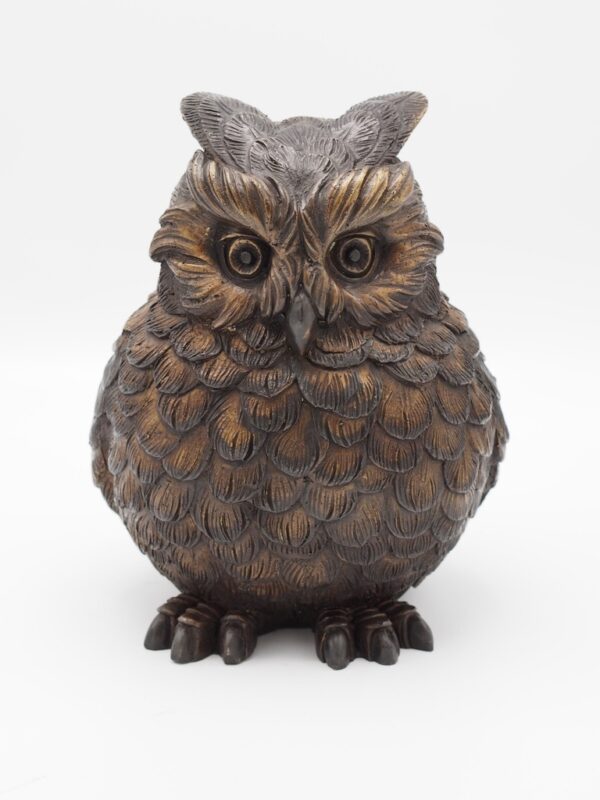 Wise Old Owl Bronze Sculpture 1 | Avant Garden Bronzes