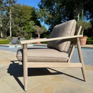 David Deepseating lounge chairs Aged Teak by vincent sheppard 3 | Avant Garden & Bronzes