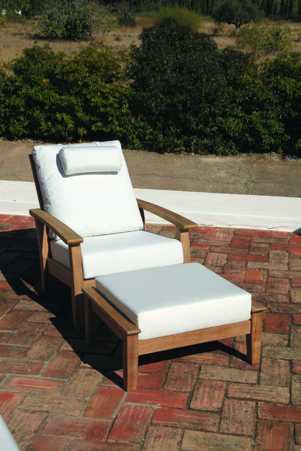 Haven Armchair Deep Seating Lounge Solid Teak Waterproof Cushions 1 | Avant Garden Bronzes