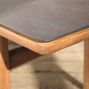 Monterey Oxide 100 Teak Suite Table & 4 Carver Armchairs 2 | Avant Garden Bronzes