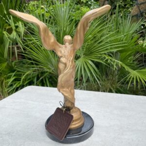 Iconic Art Nouveau Bronze Luxury Sculpture Spirit of Ecstasy MO 63 2 | Avant Garden Bronzes