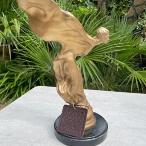 Iconic Art Nouveau Bronze Luxury Sculpture Spirit of Ecstasy MO 63 3 | Avant Garden Bronzes