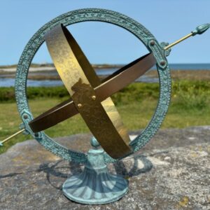 Armillary Sphere Sundial Celestial Garden Ornament Bronze Sculpture AR 003 - Image 8