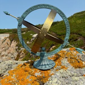 Armillary Sphere Sundial Celestial Garden Ornament Bronze Sculpture AR 003 - Image 4