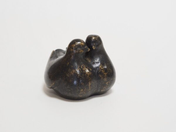 Doves Of Peace Mini Cremation Urn Ashes Keepsake Bronze Sculpture MESU 70 1 | Avant Garden Bronzes