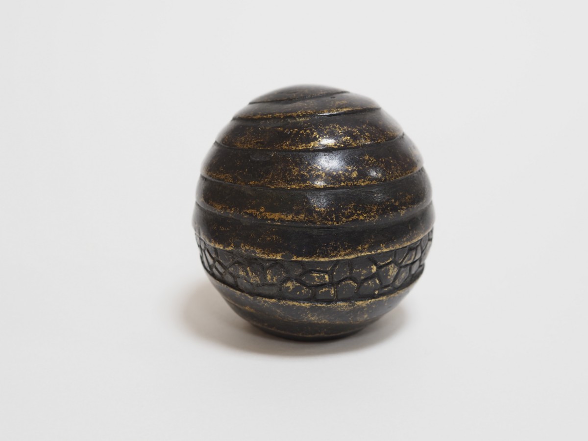 Mini Sphere Cremation Urn Ashes Keepsake Bronze Sculpture MESU 72 1 | Avant Garden Bronzes