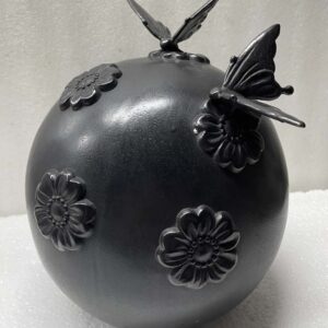 Sunflowers & Butterflies Cremation Urn Ashes Keepsake Bronze Sculpture MESU 60 1 | Avant Garden Bronzes