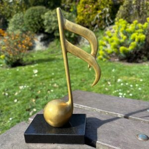 The Golden Note Bronze Sculpture CL 10