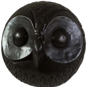 Wise Owl Cremation Mini Urn Keepsake For Ashes Bronze Sculpture MESU 52 1 | Avant Garden Bronzes
