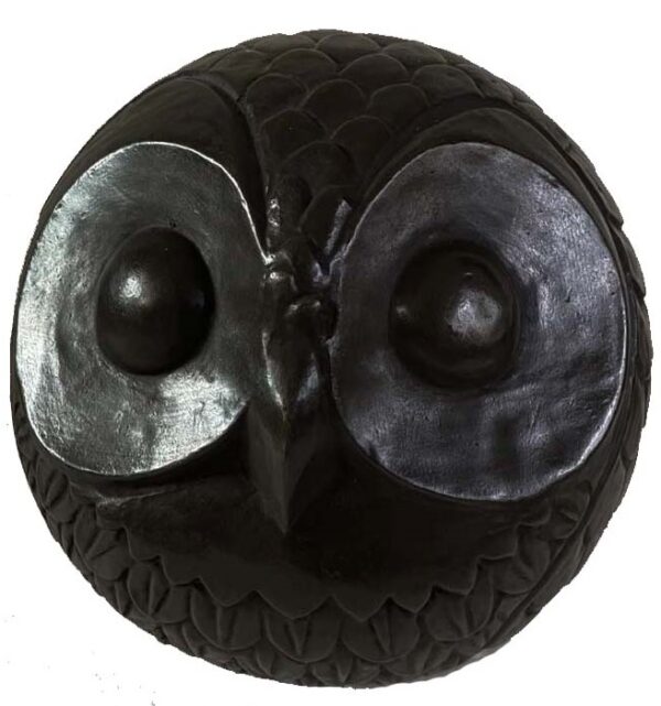 Wise Owl Cremation Mini Urn Keepsake For Ashes Bronze Sculpture MESU 52 1 | Avant Garden Bronzes