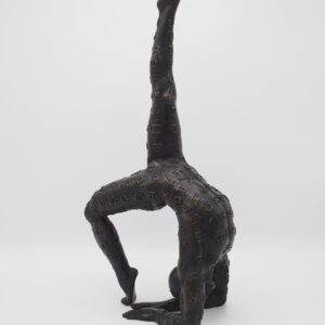 Acrobatic Gymnastic Male Dancer Modern Bronze Sculpture FIBA 37 1 | Avant Garden Bronzes