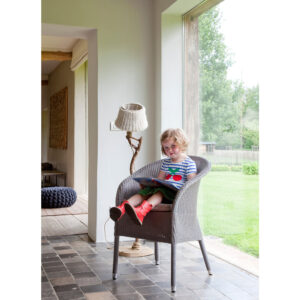 Chester Dining Chair Oak Base Lloyd Loom by Vincent Sheppard 3 | Avant Garden Bronzes