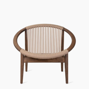 Norma Lounge Chair Dark Oak Interior Furniture by Vincent Sheppard 1 | Avant Garden Bronzes