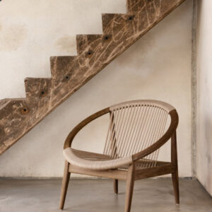 Norma Lounge Chair Dark Oak Interior Furniture by Vincent Sheppard 3 | Avant Garden Bronzes