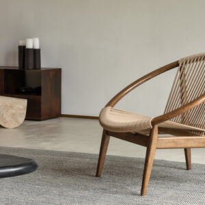 Norma Lounge Chair Dark Oak Interior Furniture by Vincent Sheppard 5 | Avant Garden Bronzes