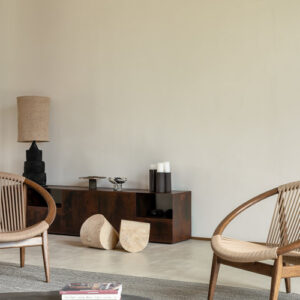 Norma Lounge Chair Dark Oak Interior Furniture by Vincent Sheppard 6 | Avant Garden Bronzes