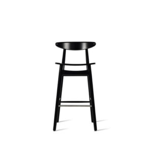 Teo Nearly Black Counter Stool Plywood Seat by Interior Furniture Vincent Sheppard 3 | Avant Garden Bronzes