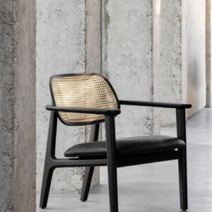 Titus Lounge Chair Black Stained Oak Interior Furniture by Vincent Sheppard 1 | Avant Garden Bronzes